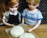 リカちゃん♡野球シリーズ小松菜かんこ焼き作り方6写真