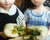 リカちゃん♡野球シリーズ小松菜かんこ焼き作り方18写真