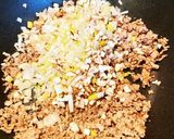 豚ひき肉でパラパラ炒飯♪作り方2写真