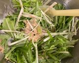 水菜のツナマヨポンサラダ♪作り方3写真