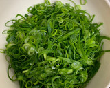 九条ねぎたっぷりの京あげ焼き作り方1写真