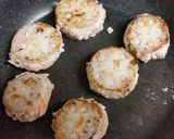 れんこんはさみ焼き&巾着煮&ハンバーグ♪作り方5写真