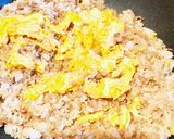豚ひき肉でパラパラ炒飯♪作り方3写真