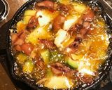 ホタルイカとアボカド豆腐のアヒージョ作り方6写真