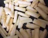 山芋の甘辛味噌炒め作り方1写真
