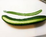 ストレス脱★きゅうりの輪切り転がらない♬作り方1写真