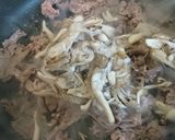 牛肉のわさび菜炒め作り方4写真