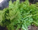 牛肉のわさび菜炒め作り方5写真