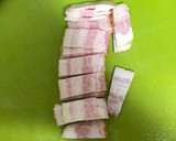 もやしとベーコンのオイスター炒め作り方1写真