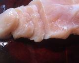 チキンカツ　卵、小麦粉、パン粉の工程なし作り方1写真