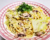 簡単★鯖缶とキャベツのパスタ作り方8写真