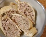 れんこんはさみ焼き&巾着煮&ハンバーグ♪作り方8写真