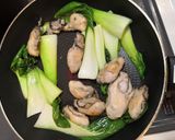 牡蠣と青梗菜のオイスター煮作り方4写真