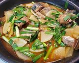 サバ缶で簡単&節約！サバ大根のピリ辛煮作り方4写真