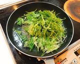 水菜と豆腐のデリ風サラダ作り方1写真