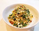 水菜と豆腐のデリ風サラダ作り方6写真