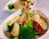 あさりとブロッコリーのワイン蒸し作り方12写真