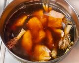 シャトルシェフでつくる鶏と芹の蕎麦作り方5写真