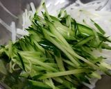 大根の中華風サラダ作り方3写真