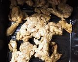 魚焼きグリルパンで豚切り落とし竜田揚げ風作り方3写真