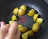 新じゃがと豚肉の照り煮作り方4写真