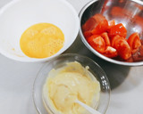 もやしとトマトの味噌マヨ炒め♬作り方1写真