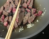 牛肉とじゃがいもの炒め物作り方4写真