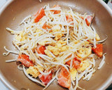 もやしとトマトの味噌マヨ炒め♬作り方4写真