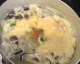 余ったパン粉で！ふわふわ卵スープ作り方4写真