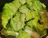 菜っ葉の味噌和え韓国風作り方2写真