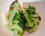 菜っ葉の味噌和え韓国風作り方3写真