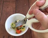 【離乳食７か月～】みそ汁から作るとろみ煮作り方3写真