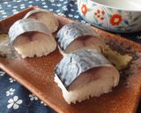 ラップで簡単＊棒サバ寿司作り方4写真
