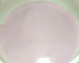 牛乳プリンにストロベリーチョコソースがけ作り方5写真