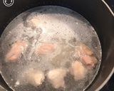 鶏肉とネギと鶏ガラスープで、鶏南蛮！作り方3写真