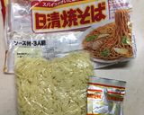 レンチン焼きそば作り方1写真