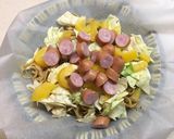 レンチン焼きそば作り方2写真