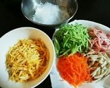 酢加減がキリッと効いた春雨サラダ♬作り方1写真