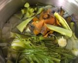 野菜ダシ旨みたっぷりスープ作り方1写真