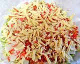 お餅の消費に!モチモチお好み!作り方3写真