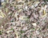 豚挽肉の甜麺醤炒め・ジャージャー麺や丼に作り方8写真