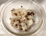 梅結び醤油マヨソテー作り方2写真