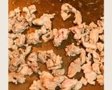 豚こまとニラのカリカリチーズチヂミ作り方4写真