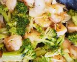 野菜たっぷり♪えびのスイートチリマヨ☆作り方6写真