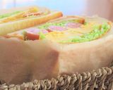 ウインナーと半熟オムレツのホットサンド作り方7写真