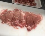 豚肉のおろしポン酢ソース作り方1写真