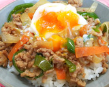 挽き肉とピーマンの照り炒め作り方6写真