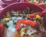 お弁当4・・・牛肉のオイスター丼温玉付き作り方4写真