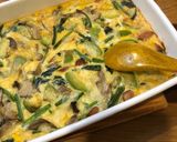 琺瑯バットで豆乳キッシュ（糖質オフ）作り方4写真