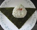 おにぎり　おにぎり屋さんの包み方　作り方3写真